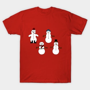 Snow Men T-Shirt